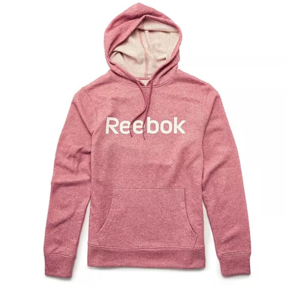 Women’s REEBOK pink sweatshirt NEVER WORN! Size med NWOT💗🤍